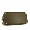Prada Shopping handbag in khaki leather saffiano - Detail D4 thumbnail