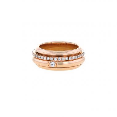 Bague Piaget Possession en or rose et diamants