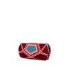 Roger Vivier pouch in red, blue and pink leather and suede and plastic - 00pp thumbnail