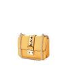 Valentino Rockstud Lock shoulder bag in yellow leather - 00pp thumbnail