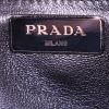 Prada Sound shoulder bag in navy blue leather saffiano - Detail D4 thumbnail