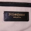 Saint Laurent Besace Messenger messenger bag in beige and black canvas and black leather - Detail D3 thumbnail