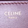 Borsa a tracolla Céline Classic Box in pelle bordeaux - Detail D3 thumbnail