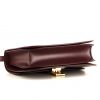 Céline Classic Box shoulder bag in burgundy leather - Detail D4 thumbnail