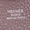 Borsa a tracolla Hermès Evelyne III modello grande in pelle togo etoupe - Detail D3 thumbnail