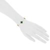 Bracelet Van Cleef 
Arpels Alhambra Vintage en or jaune et malachite - Detail D1 thumbnail