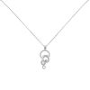 Chopard Happy Bubble necklace in white gold and diamonds - 00pp thumbnail