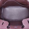 Bolso de mano Hermes Birkin 35 cm en cuero togo marrón chocolate - Detail D2 thumbnail