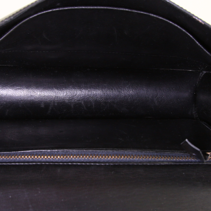 Hermes Constance handbag in black box leather - Detail D3