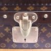 Louis Vuitton trunk in monogram canvas and brown lozine (vulcanised fibre) - Detail D4 thumbnail