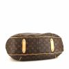 Louis Vuitton Galliera large model shopping bag in brown monogram canvas and natural leather - Detail D4 thumbnail