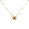 Boucheron necklace in yellow gold,  diamonds and sapphire - 00pp thumbnail