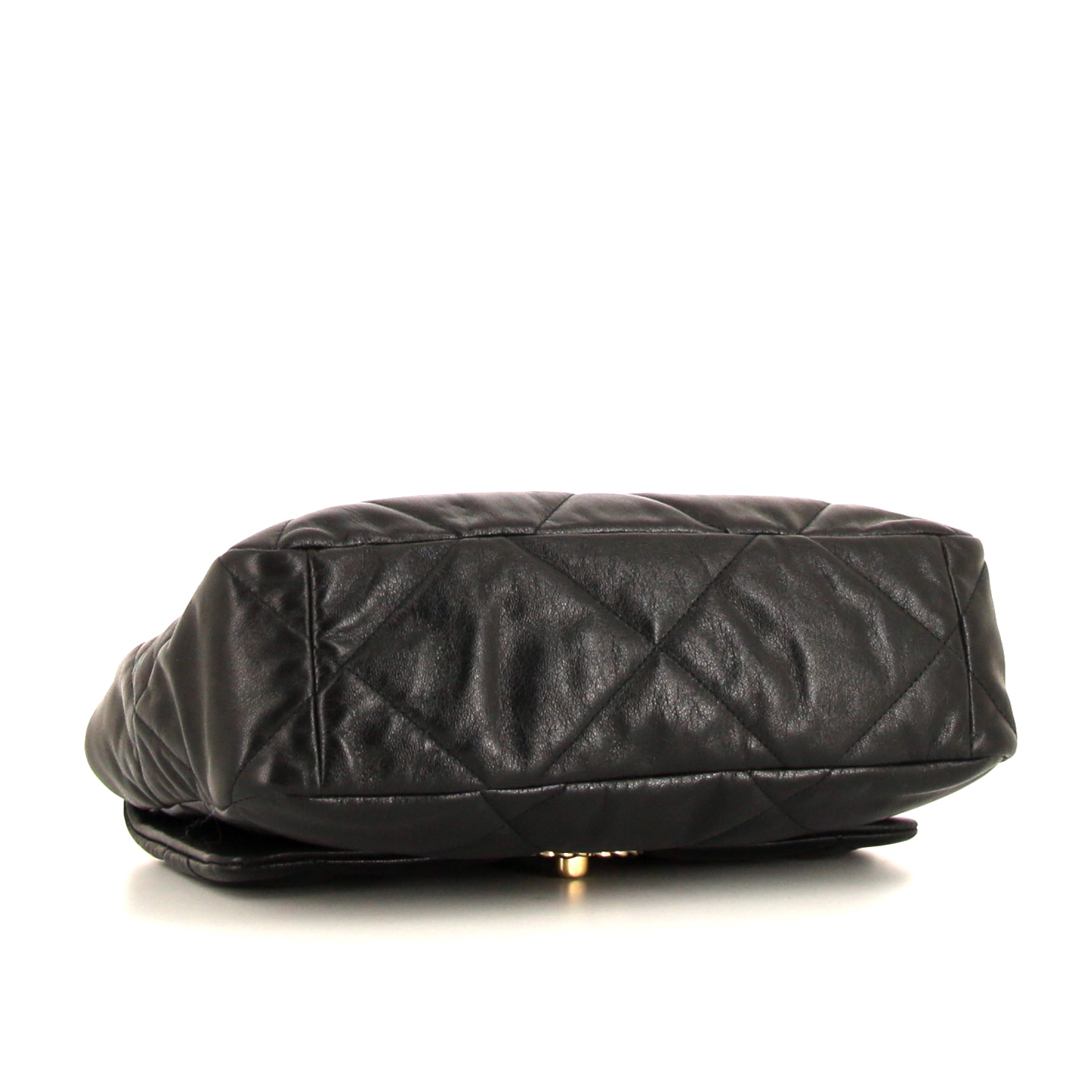 【Chanel】シャネル★Shoulder Bag★シャネル19ショルダーバッグ Chanel 19 handbag, Shiny lambskin, gold-tone, silver-tone