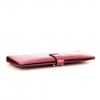 Billetera Hermès Béarn en cocodrilo rosa - Detail D4 thumbnail
