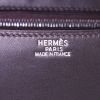 Sac à main Hermes Hermes Constance en cuir box marron-chocolat et métal palladium guilloché - Detail D4 thumbnail
