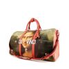 Louis Vuitton Keepall 50 cm travel bag in pink leather - 00pp thumbnail
