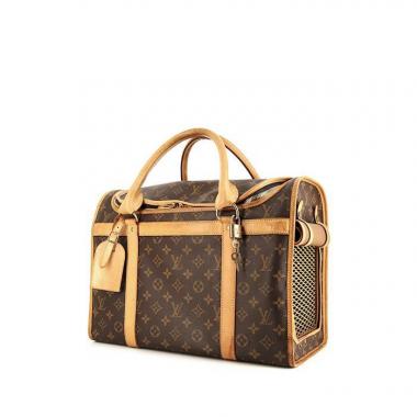 Borsa Louis Vuitton Sac chien 40 in tela monogram e pelle naturale