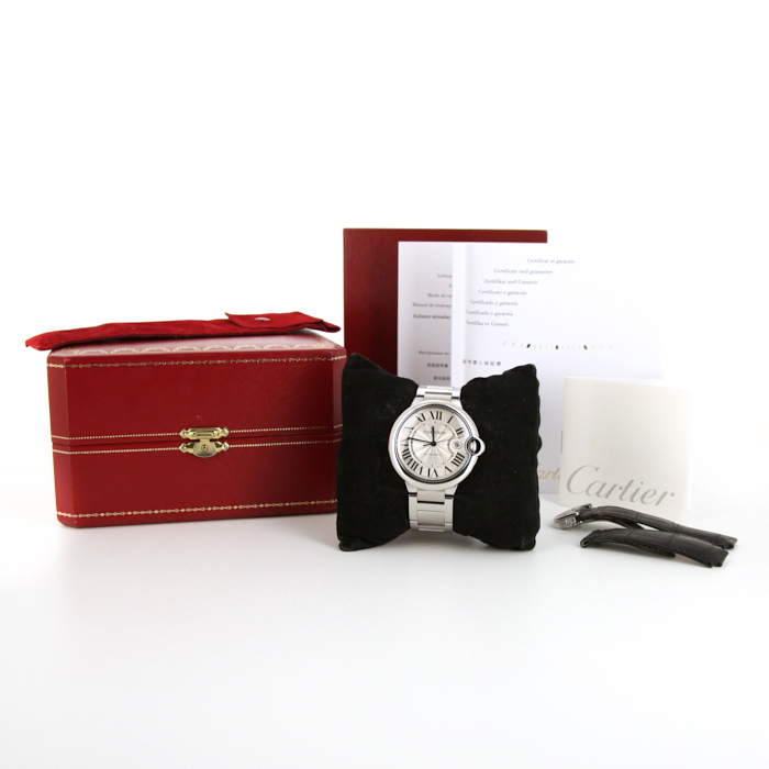 Montre Cartier Ballon Bleu De Cartier en acier Ref : 3765 Vers 2015 - Detail D2