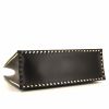 Valentino Rockstud shopping bag in black leather - Detail D4 thumbnail