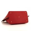 Valentino Garavani shopping bag in red leather - Detail D5 thumbnail