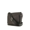 Louis Vuitton Messenger shoulder bag in black taiga leather - 00pp thumbnail