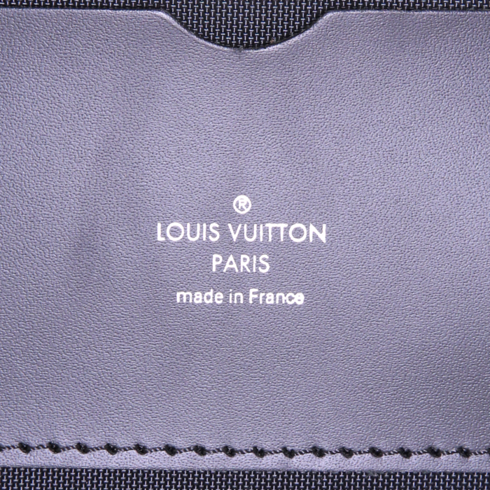 Maleta flexible Louis Vuitton Pegase en cuero taiga negro - Detail D4