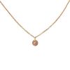 Hermès Gambade Clou de Selle necklace in pink gold and diamond - 00pp thumbnail