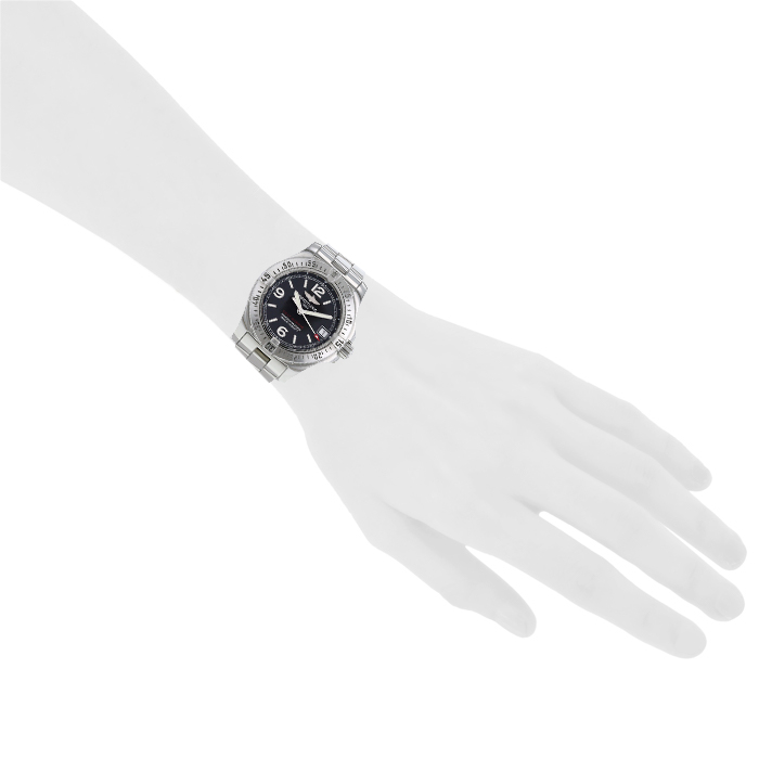 Breitling Colt watch in stainless steel Ref:  A77380 Circa  2000 - Detail D1