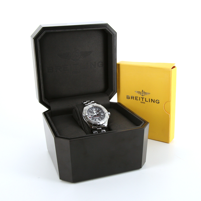 Breitling Colt watch in stainless steel Ref:  A77380 Circa  2000 - Detail D2