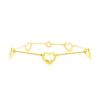 Bracelet Tiffany & Co Open Heart en or jaune - 00pp thumbnail