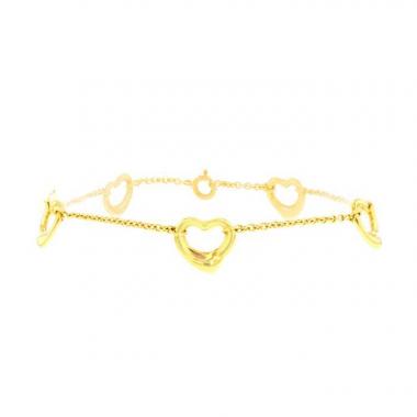 Bracelet Tiffany 
Co Open Heart en or jaune Bracelet Tiffany 
Co Open Heart en or jaune