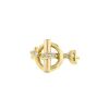 Anello mobile Hermes Chaine d'Ancre in oro giallo e diamanti - 00pp thumbnail