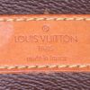 Borsa a tracolla Louis Vuitton Saumur modello medio in tela monogram cerata marrone e pelle naturale - Detail D4 thumbnail