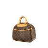 Louis Vuitton Trouville handbag in brown monogram canvas and natural leather - 00pp thumbnail
