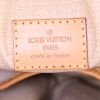 Bolso de mano Louis Vuitton Trouville en lona Monogram marrón y cuero natural - Detail D3 thumbnail