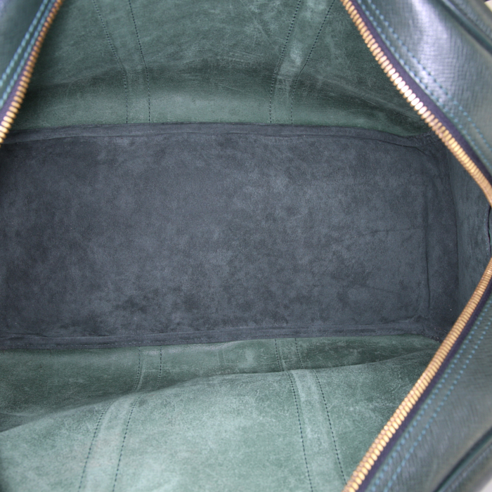 Sac de voyage Louis Vuitton Kendall en cuir taiga vert - Detail D3