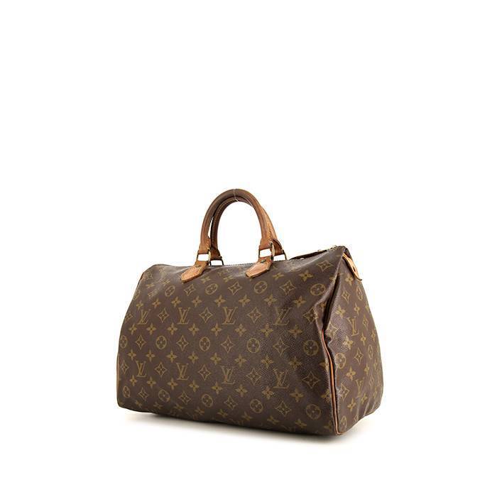 Precioso bolso Louis Vuitton Speedy 35 en lienzo de monograma