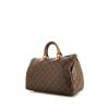 Louis Vuitton Speedy 35 handbag in monogram canvas and natural leather - 00pp thumbnail