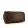 Louis Vuitton Speedy 35 handbag in monogram canvas and natural leather - Detail D4 thumbnail