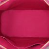Louis Vuitton Alma medium model handbag in pink monogram patent leather - Detail D2 thumbnail