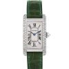 Cartier Tank Américaine watch in white gold Ref:  1713 Circa  1990 - 00pp thumbnail