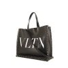 Valentino Rockstud shopping bag in black leather - 00pp thumbnail
