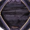 Bolsito-cinturón Prada en terciopelo negro - Detail D3 thumbnail
