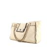 Chanel Grand Shopping shopping bag in beige quilted leather - 00pp thumbnail