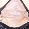 Borsa Chanel Croisière Bag in pelle trapuntata nera e profili bianchi - Detail D3 thumbnail