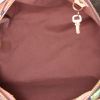 Louis Vuitton Speedy Editions Limitées handbag in brown monogram canvas and natural leather - Detail D2 thumbnail