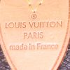 Borsa Louis Vuitton Speedy Editions Limitées in tela monogram marrone a fiori e pelle naturale - Detail D3 thumbnail