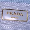 Prada Galleria handbag in blue leather - Detail D4 thumbnail
