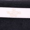 Bolso bandolera Valentino Rockstud Lock en cuero granulado negro - Detail D4 thumbnail