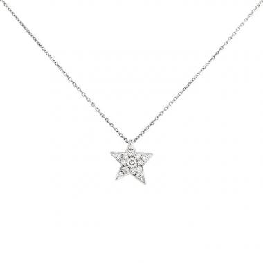 Collar Chanel Comètes en oro blanco y diamantes Collar Chanel Comètes en oro blanco y diamantes